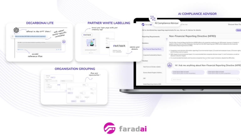 Faradai Net-Zero Intelligence Platform Latest Updates -May24